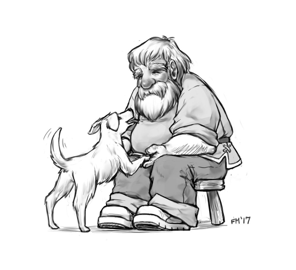 Man & Dog